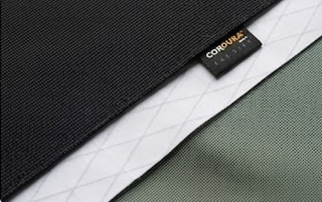 Premium Material Sourcing -- Cordura, X-Pac, RPET fabrics
